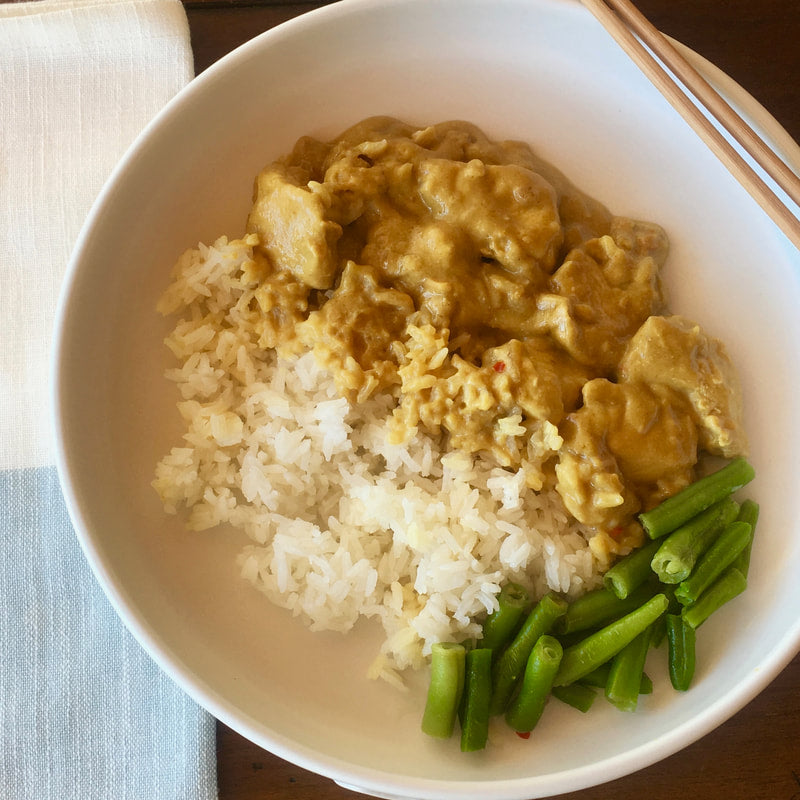 Meet our very latest dish - Satay Chicken