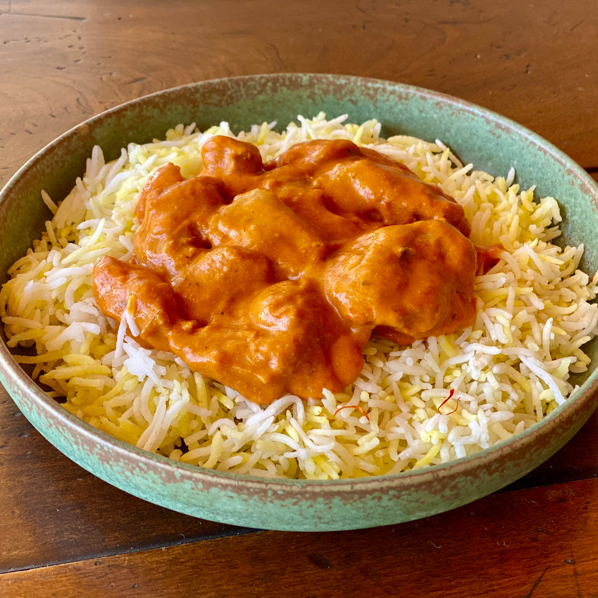 Butter Chicken Saffron Rice single serve (GF) – Dinner's Ready