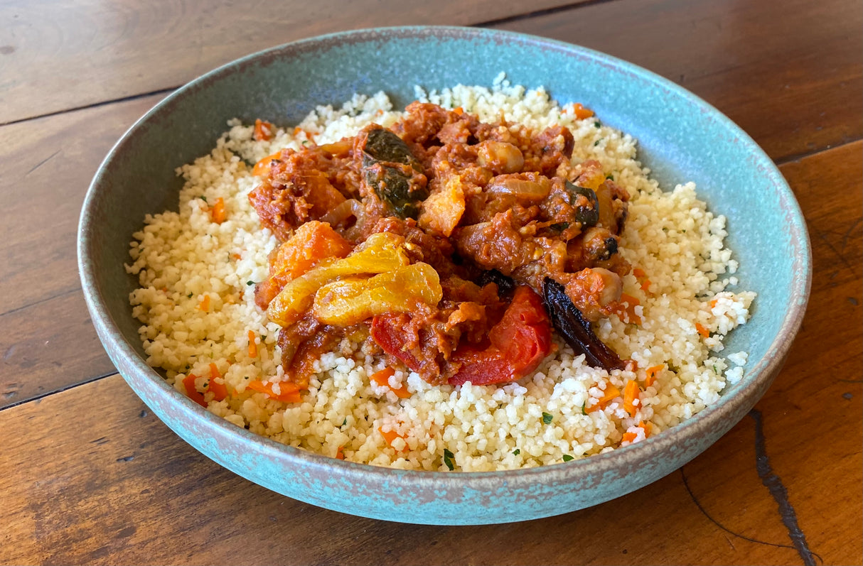 Vegetable Tagine with Couscous (Veg DF)