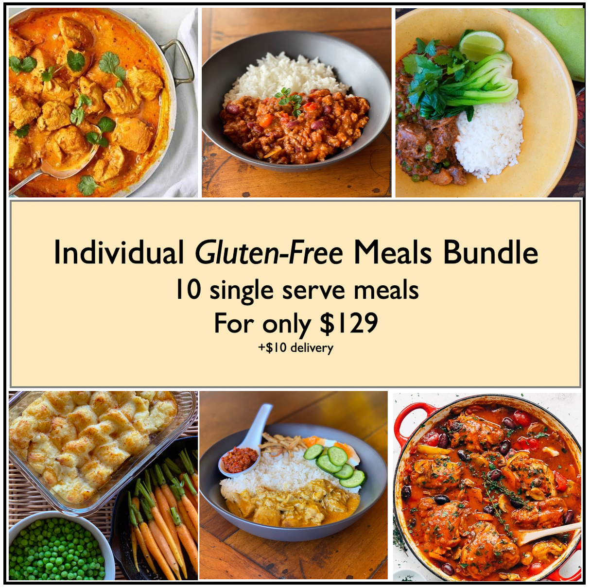 Individual Gluten-Free Meals Bundle