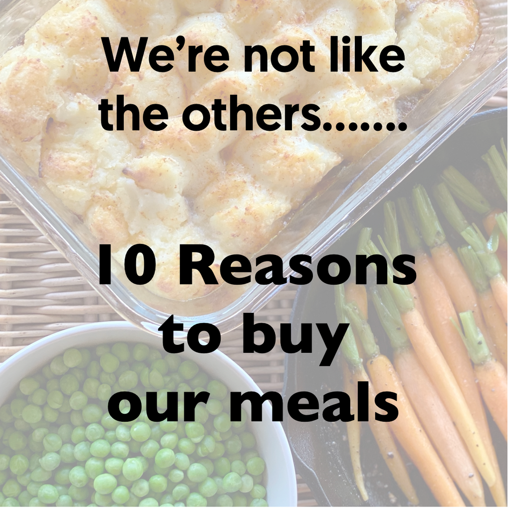 10 Reasons to buy our meals