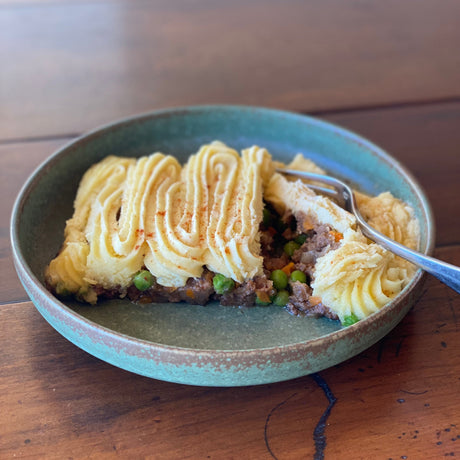 Our Cottage Pie. The perfect comfort food - warming &amp; nurturing &amp; homely.
