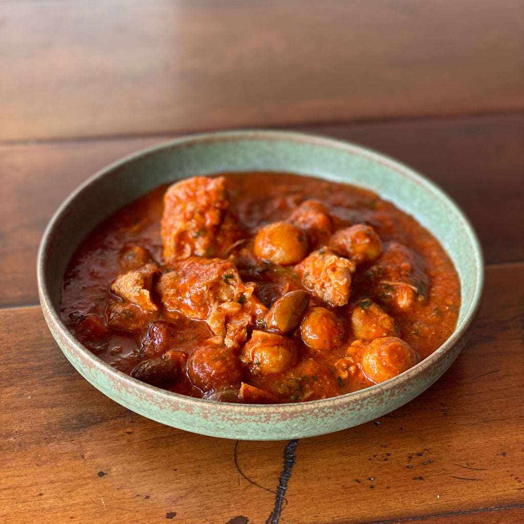 Our New Italian Chicken Cacciatora