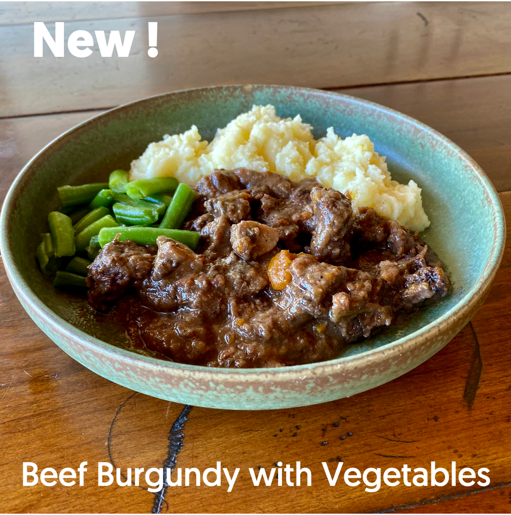 Our new Beef Burgundy - by our new French Chef