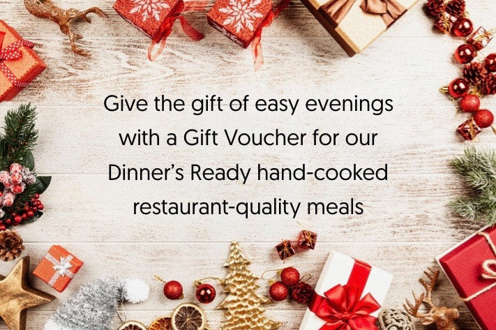 Spoil someone you love for Christmas and give them a break from having to cook.