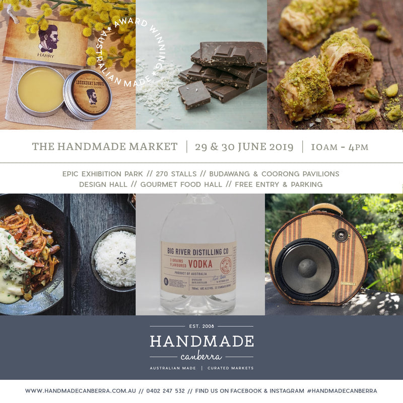 We're Food-Tasting at Handmade Canberra Saturday & Sunday