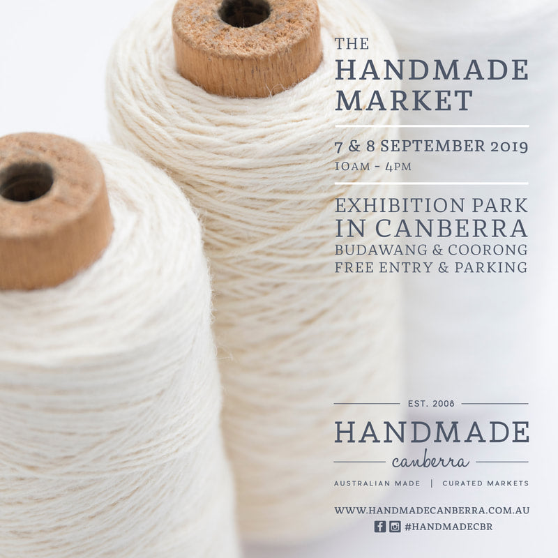 Handmade Canberra - this weekend (7 & 8 September)