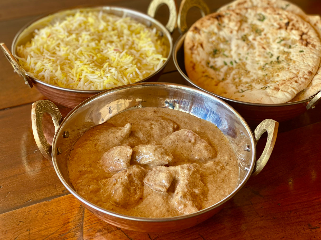 Chicken Korma with Saffron Rice  (GF)