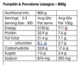 Mushroom & Taleggio Lasagna (Veg) - (Winter only)