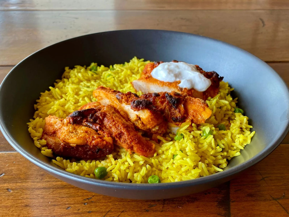 Tandoori Chicken & Pilau Rice