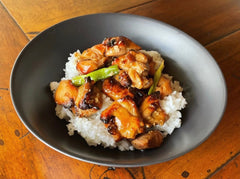 Teriyaki Chicken with Sushi Rice and Vegetables (DF)